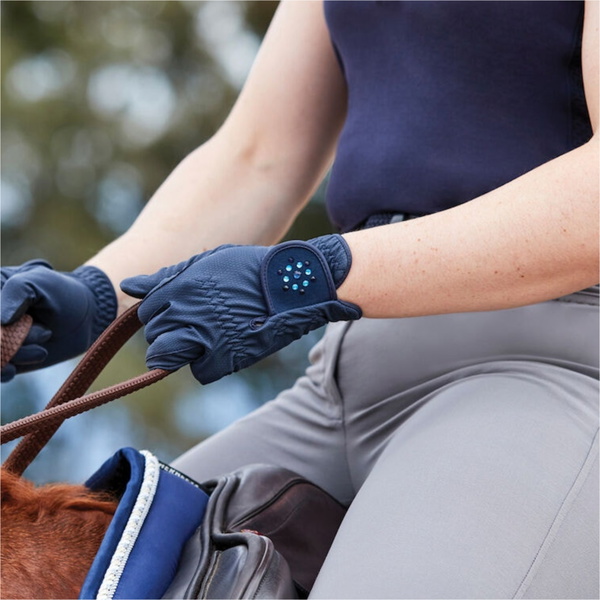 2025 Dublin Everyday Bling Riding Gloves 1022306 - Navy